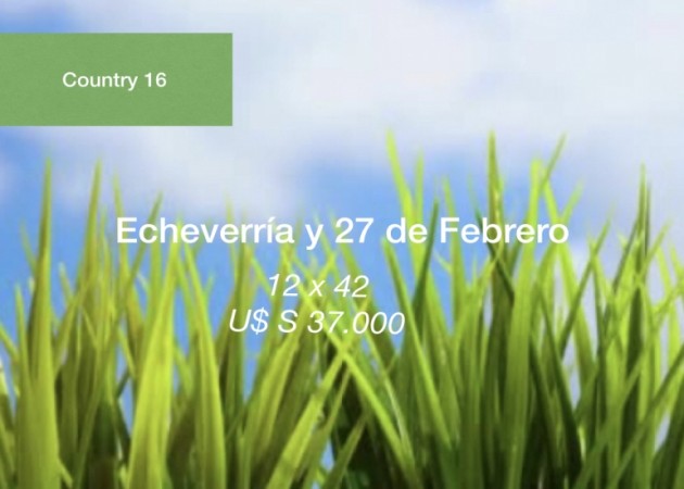 Lote Country 16.